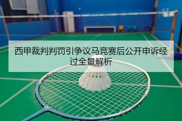 西甲裁判判罚引争议马竞赛后公开申诉经过全景解析
